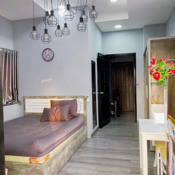 Studio on Top Floor | Balcony | Modern | 32m2 | Fully Furnished | Private washing machine | Elevator | District 3