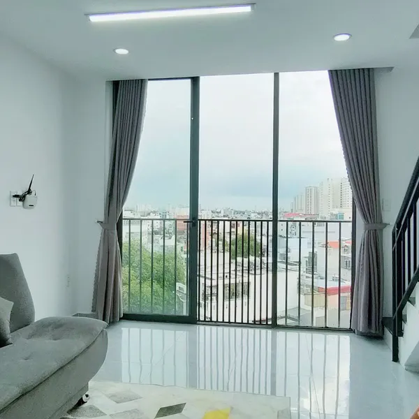 Penthouse Duplex in Binh Thanh | Nice View | 2 Balconies 