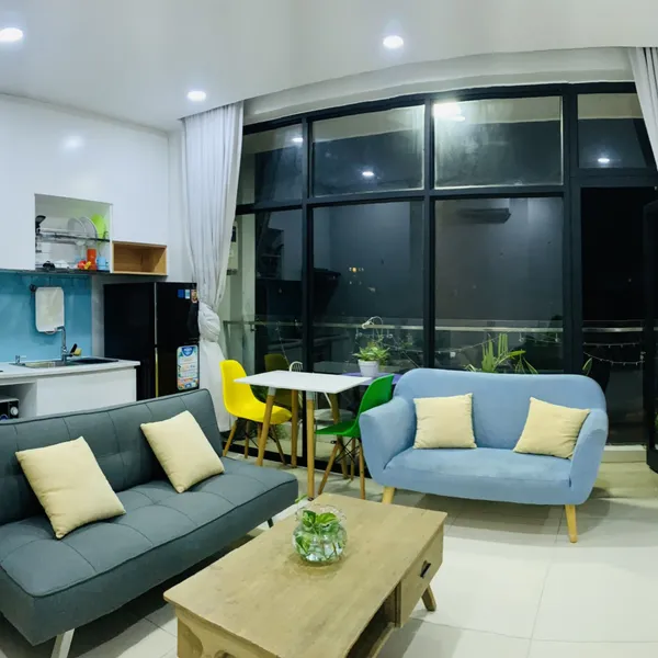 One bedroom 50sqm, big balcony fully furnished and serviced | Thao Dien