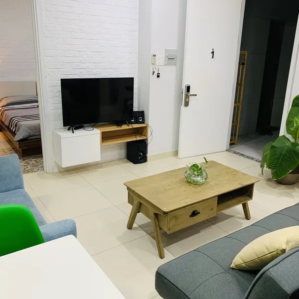 One bedroom 50sqm, big balcony fully furnished and serviced | Thao Dien