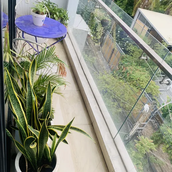 One bedroom 50sqm, big balcony fully furnished and serviced | Thao Dien