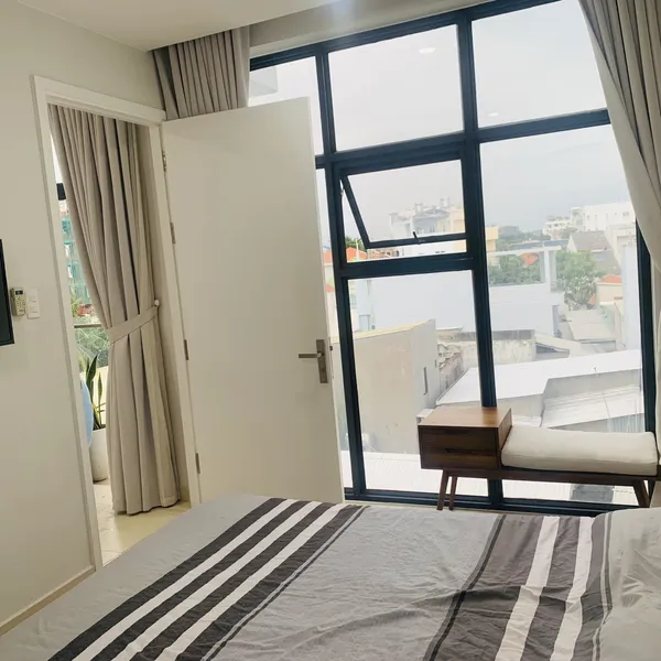 One bedroom 50sqm, big balcony fully furnished and serviced | Thao Dien