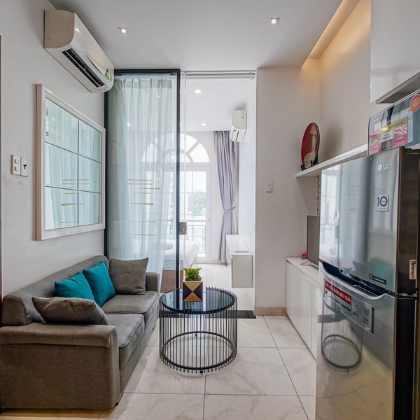 New Apartment with Balcony in Phu Nhuan | 55 sqm 