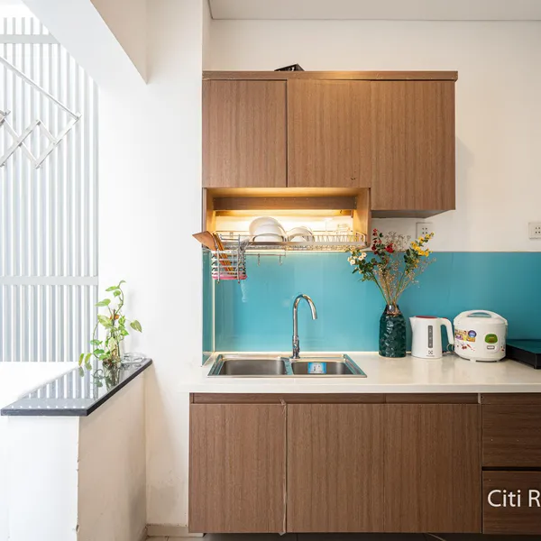 Serviced Apartment in Thao Dien | Private Washing Machine | 45m2 | Elevator