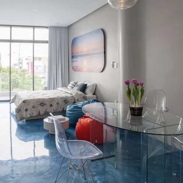 “WATERSPACE” APARTMENT, DISTRICT 3 CENTER | 50SQM | BALCONY