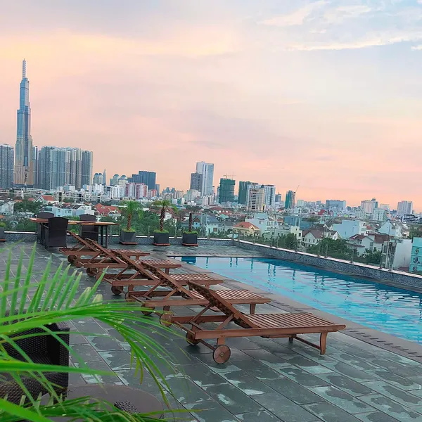 3-Bedroom Serviced Apartment in Thao Dien | Pool on the Rooftop, Gym , Sauna 