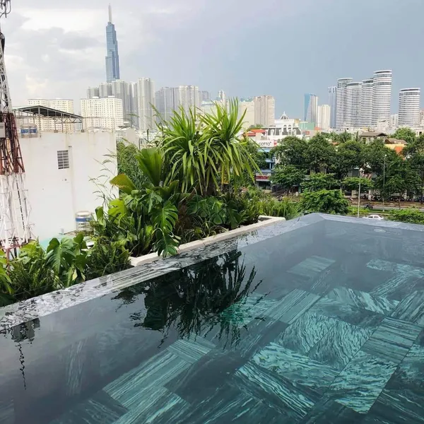 Apartment for rent in binh thanh | 45m2 | Swimming Pool | Private washing machine