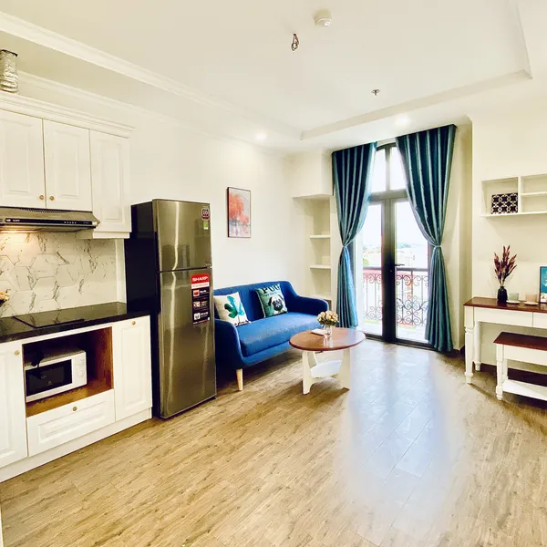 Two-Bedroom Serviced Apartment with Swimming Pool in Thao Dien | New & Good Service