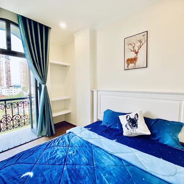 Two-Bedroom Serviced Apartment with Swimming Pool in Thao Dien | New & Good Service