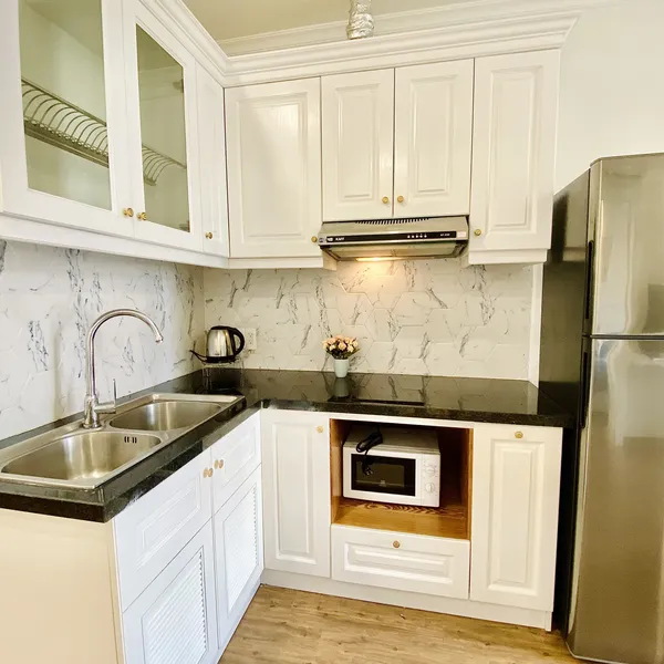 Two-Bedroom Serviced Apartment with Swimming Pool in Thao Dien | New & Good Service