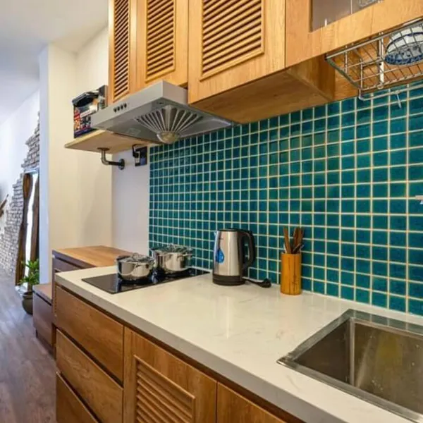 Studio Apartment - 45 m2 with Huge Balcony - Da Kao, District 1