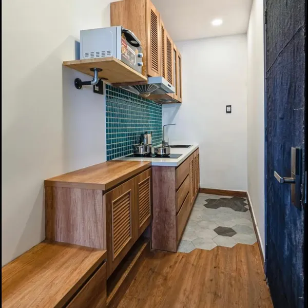 Studio Apartment - 45 m2 with Huge Balcony - Da Kao, District 1