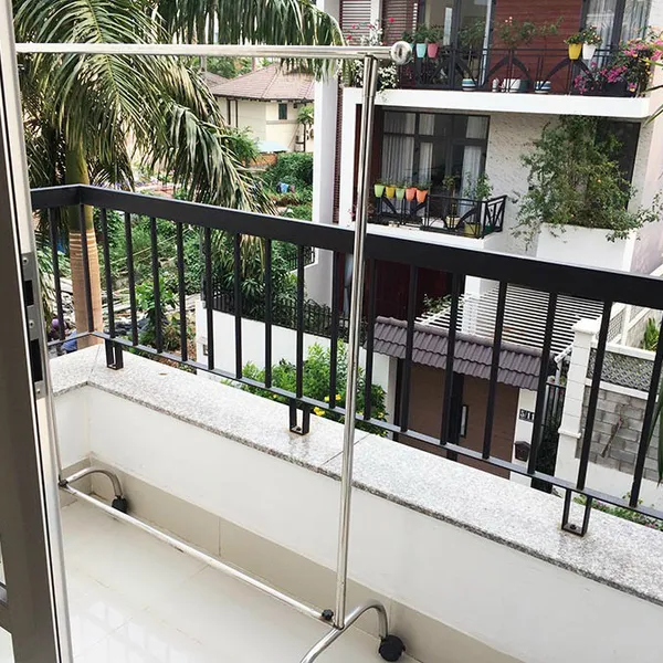 SERVICED APARTMENT IN THAO DIEN | FRONT BALCONY | 56M2 | PEACEFUL AREA