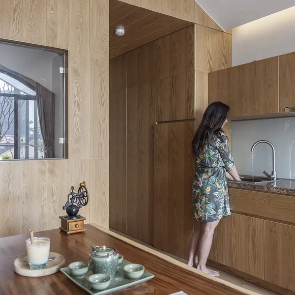 Apartment "Forest" with park view in the center of District 3 | Small Garden Balcony | 50m2