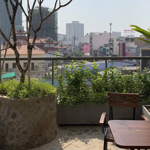 Apartment "Forest" with park view in the center of District 3 | Small Garden Balcony | 50m2
