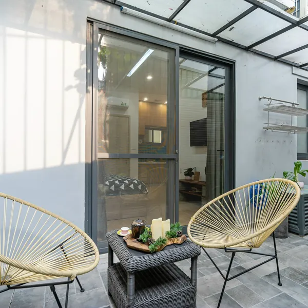 Studio with small garden in Binh Thanh | 30m2 | Fully Furnished