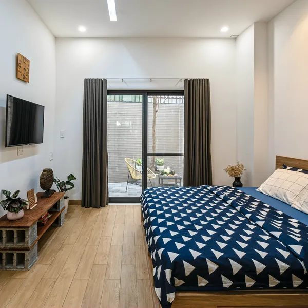 Studio with small garden in Binh Thanh | 30m2 | Fully Furnished