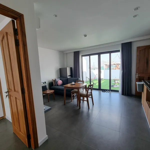 Penthouse Apartment in Thao Dien | 100m2 | Private Garden | Front yard & backyard nearly 50m2, apartment area 50m2