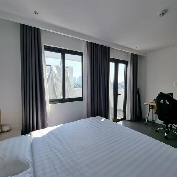 Penthouse Apartment in Thao Dien | 100m2 | Private Garden | Front yard & backyard nearly 50m2, apartment area 50m2