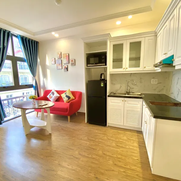 Serviced Apartment with Swimming Pool in Thao Dien | New & Good Service