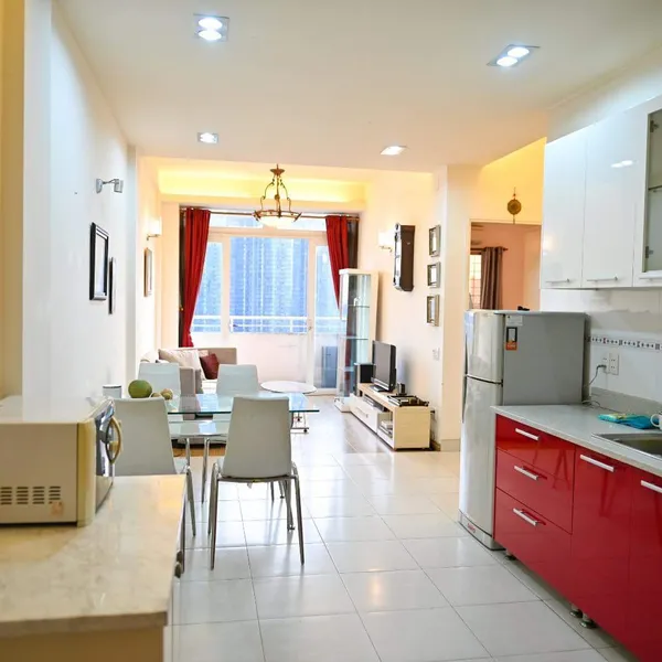 2-Bedroom in Ngo Tat To, Binh Thanh | Fully Furnished | 80m2 | Balcony | Saigon River View