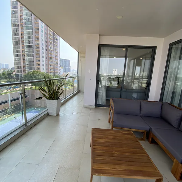 3-BEDROOM APARTMENT WITH BIG BALCONY | 135M2 | THAO DIEN, DISTRICT 2 | POOL & GYM