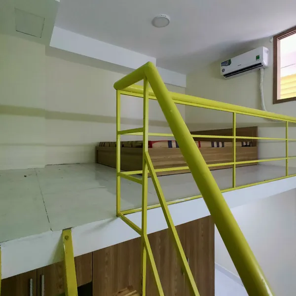 Loft Apartment for rent in binh thanh | Color Decoration | Fully Furnished | Private Washing Machine