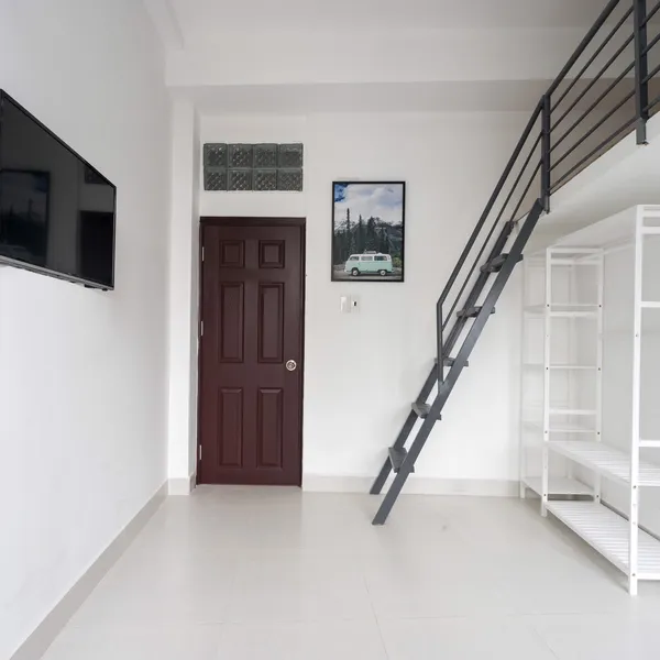 Loft apartment with balcony in Binh Thanh 
