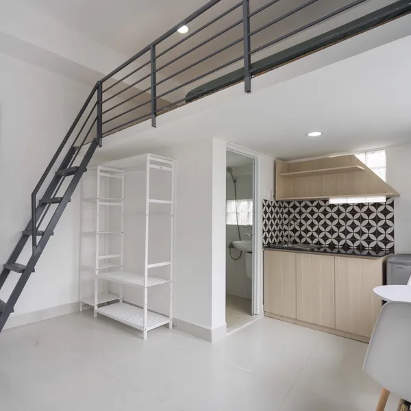 Loft apartment with balcony in Binh Thanh 
