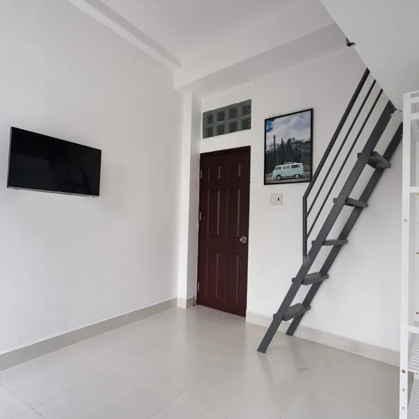 Loft apartment with balcony in Binh Thanh 
