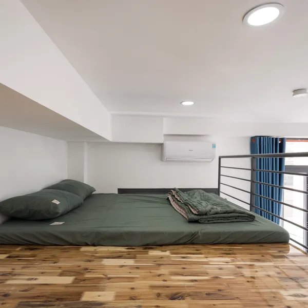 Loft apartment with balcony in Binh Thanh 