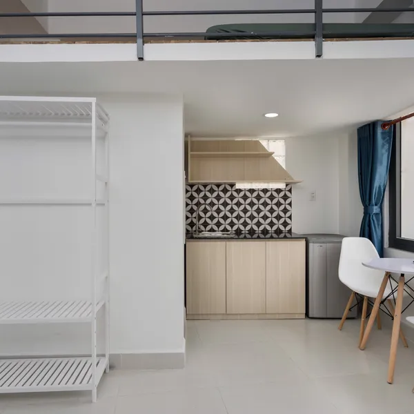 Loft apartment with balcony in Binh Thanh 