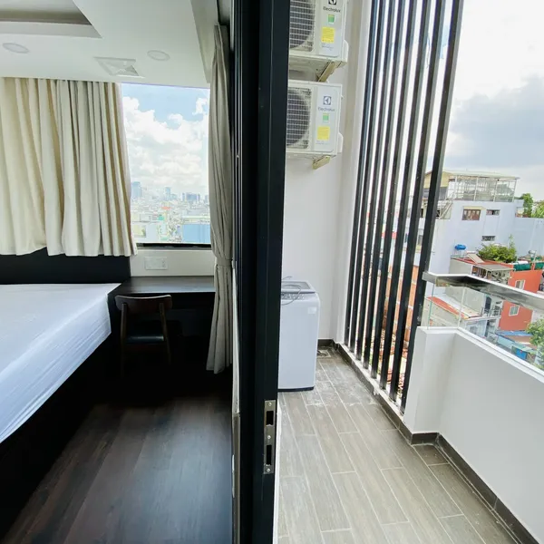 Apartment for rent with balcony | Private washing machine | 40m2 | Binh Thanh 