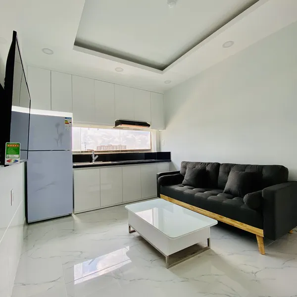 Apartment for rent with balcony | Private washing machine | 40m2 | Binh Thanh 