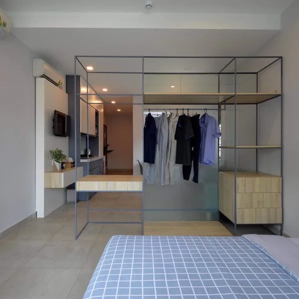 Studio with balcony | Bathub | Da Kao Area, District 1