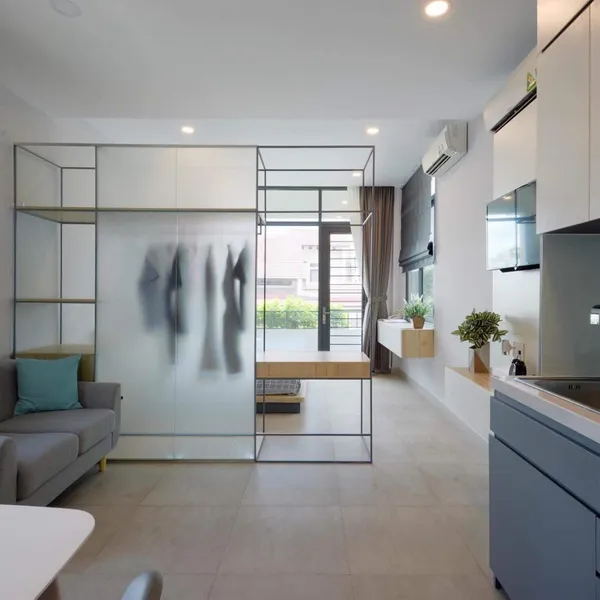 Studio with balcony | Bathub | Da Kao Area, District 1