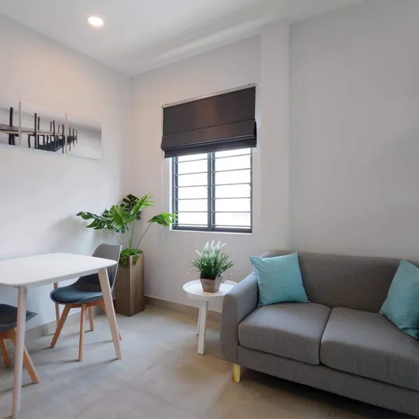 Studio with balcony | Bathub | Da Kao Area, District 1