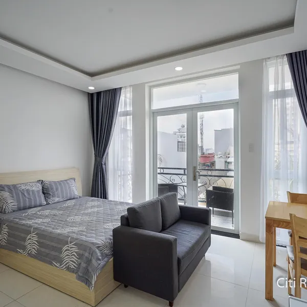Bright Studio in Thao Dien | Balcony | District 2 | Fully Furnished