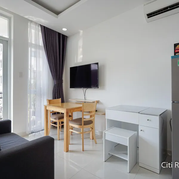 Bright Studio in Thao Dien | Balcony | District 2 | Fully Furnished