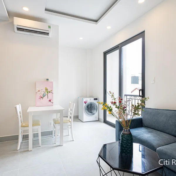 1-Bedroom Serviced Apt in Thao Dien | Fully Furnished | Nice Decor | Peaceful Area