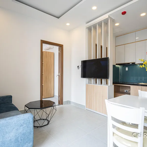 1-Bedroom Serviced Apt in Thao Dien | Fully Furnished | Nice Decor | Peaceful Area