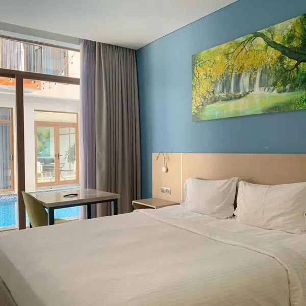 Studio with swimming pool view  | Bathub | Swimming Pool & Sauna | An Phu, District 2 