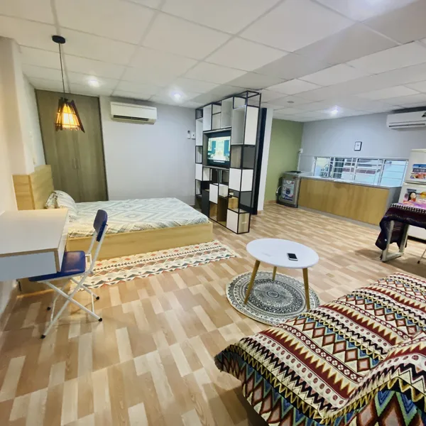 Big Apartment in Dakao , District 1 | Balcony | Peaceful Area | 50m2