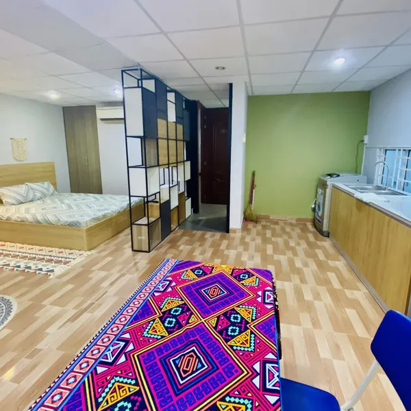 Big Apartment in Dakao , District 1 | Balcony | Peaceful Area | 50m2