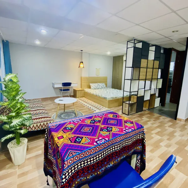 Big Apartment in Dakao , District 1 | Balcony | Peaceful Area | 50m2