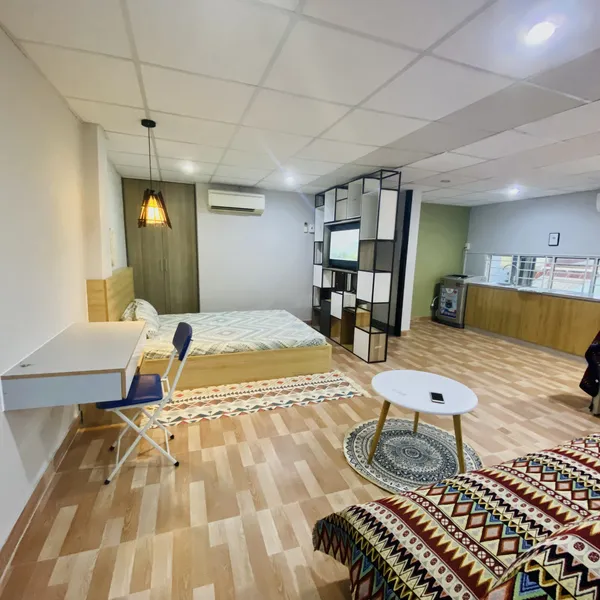 Big Apartment in Dakao , District 1 | Balcony | Peaceful Area | 50m2