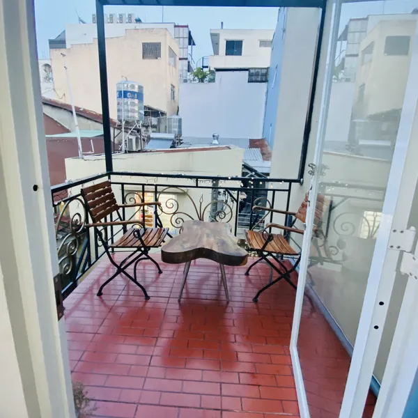 Big Apartment in Dakao , District 1 | Balcony | Peaceful Area | 50m2