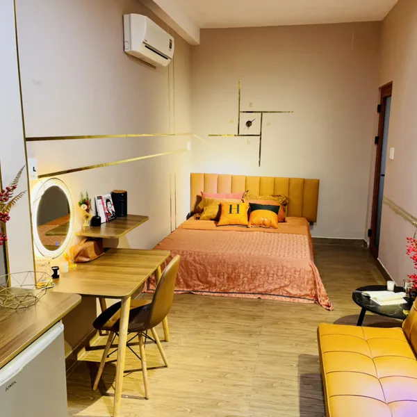 Studio on Vo Van Kiet St, D1 near Tran Dinh Xu St