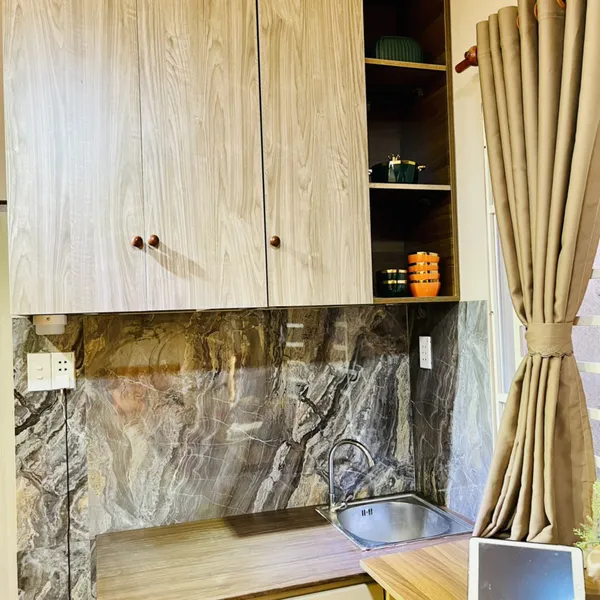 Studio on Vo Van Kiet St, D1 near Tran Dinh Xu St