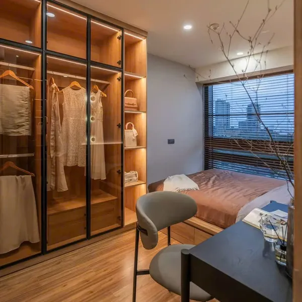 Spacious duplex apartment for rent in The Opera Residence with Saigon River view (1)